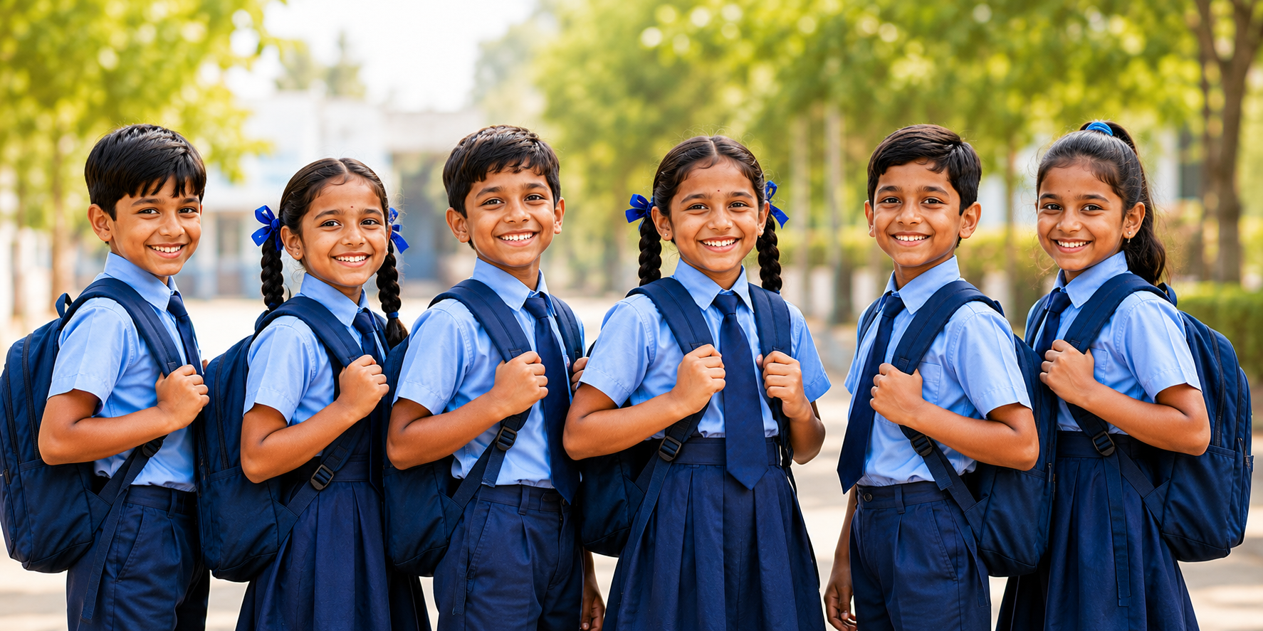 Children in classroom